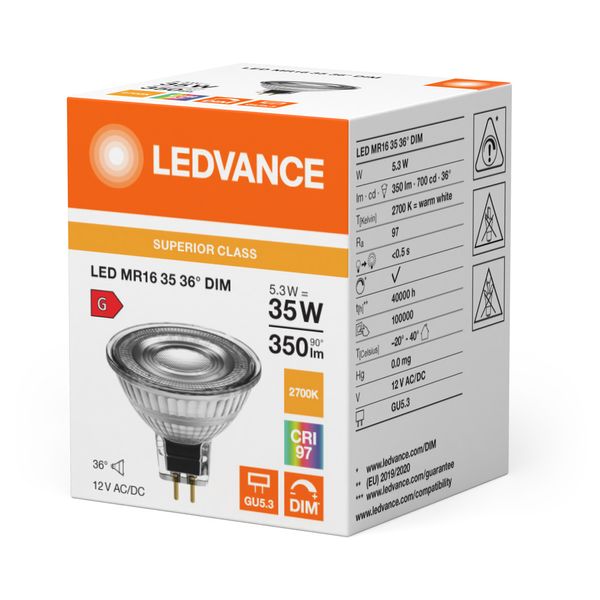 LED MR16 DIM S 5.3W 927 GU5.3 image 8