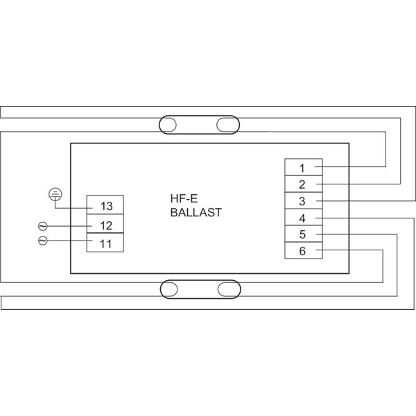 HF-E 1/2 58 TL-D II 220-240V 50/60Hz image 3