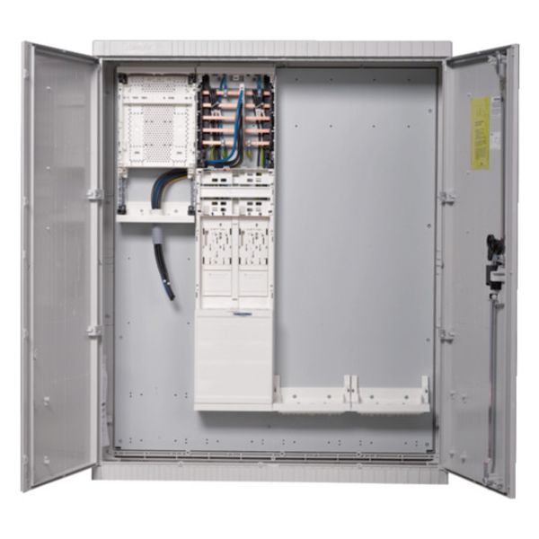 Meter connection cabinet,universZ,2 meter positions,EHZ,5-pin,2xempty field,Base,APZ image 1