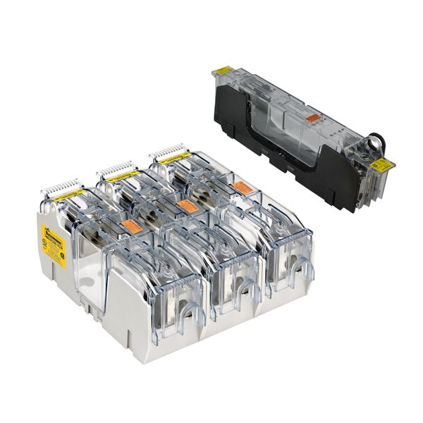 Eaton Bussmann series HLS fuse holder, No flanges, 125 Vac, 60 Vdc, 15A, Two-pole, Tin-plated bifrucated copper terminal image 15