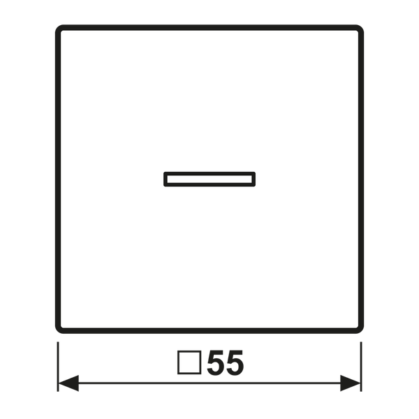 ENet push-button standard 1-gang FMA1700BFWW image 4