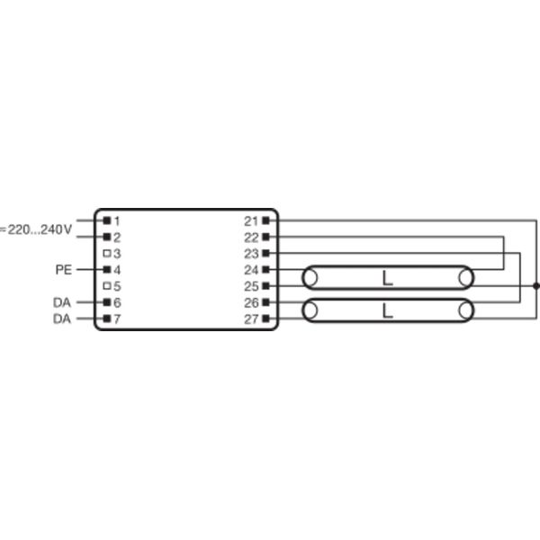 QUICKTRONIC® INTELLIGENT DALI DIM T8 2X58 DIM image 5