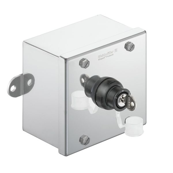 Enclosure, Stainless steel 1.4404 (316L), 120 x 120 x 81.5 mm image 1