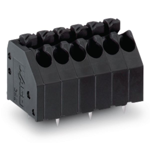 THR PCB terminal block push-button 1.5 mm² black image 3