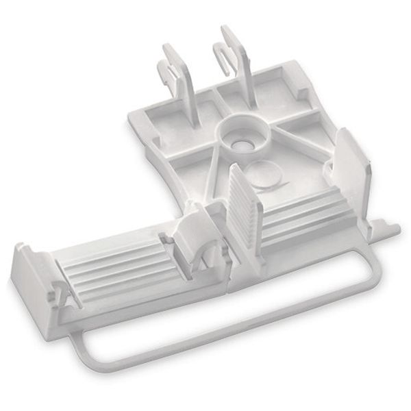 Strain relief plate for 294 Series for single strands white image 2