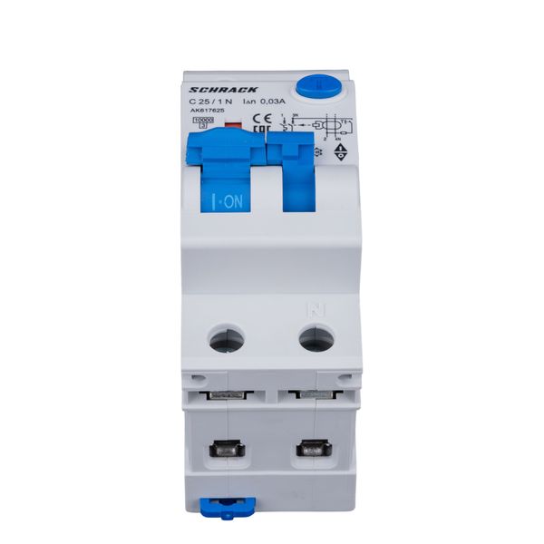 Combined MCB/RCD (RCBO) 1+N, AMPARO 10kA, C 25A, 30mA, Typ A image 5