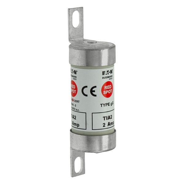 Fuse-link, LV, 2 A, AC 660 V, DC 460 V, BS88/A2, 22 x 86 mm, gL/gG, BS image 32