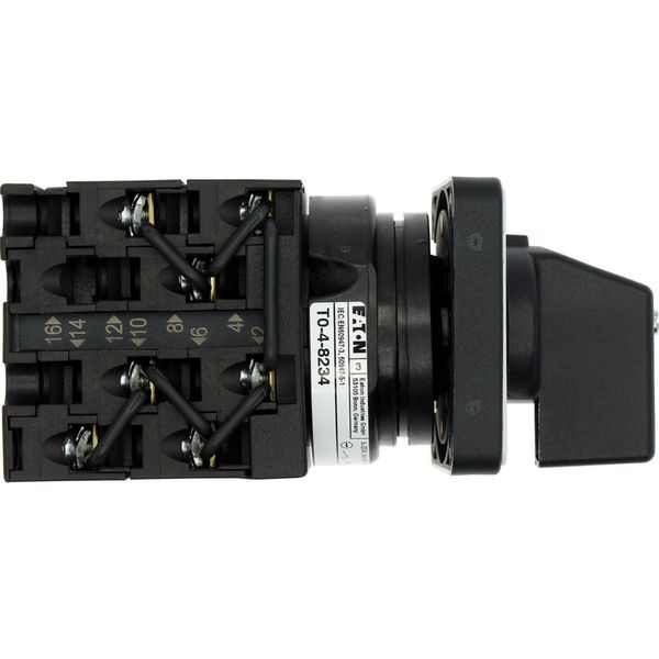 Step switches, T0, 20 A, flush mounting, 4 contact unit(s), Contacts: 7, 45 °, maintained, Without 0 (Off) position, 1-7, Design number 8234 image 34