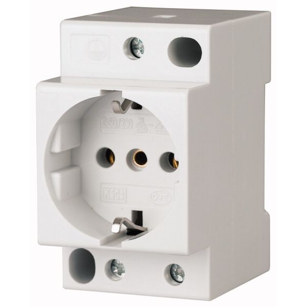 Schuko socket, 10/16A, 250V AC image 5