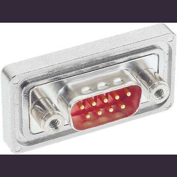 D SUB IP 67 25 POLE STRAIGHT FRONT METAL image 1