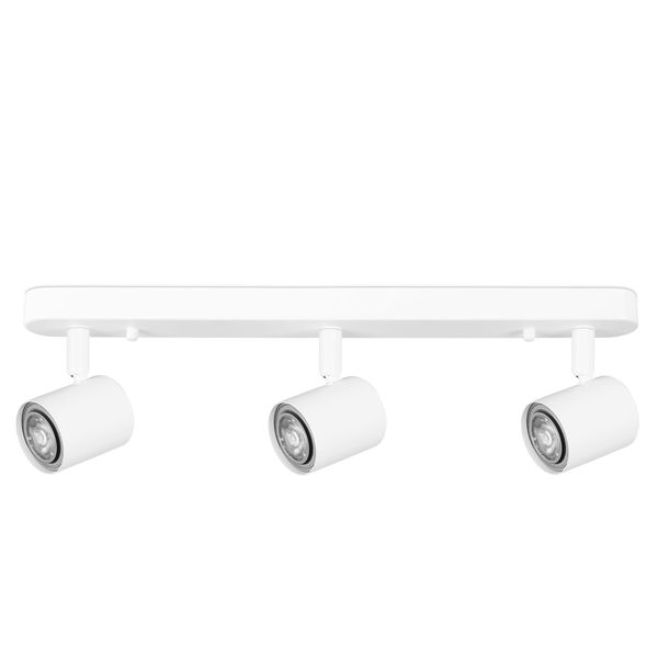 Spotlight IP20 Keeper Triplex GU10 7W White image 1