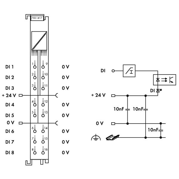 8-channel digital input 24 VDC 3 ms - image 4