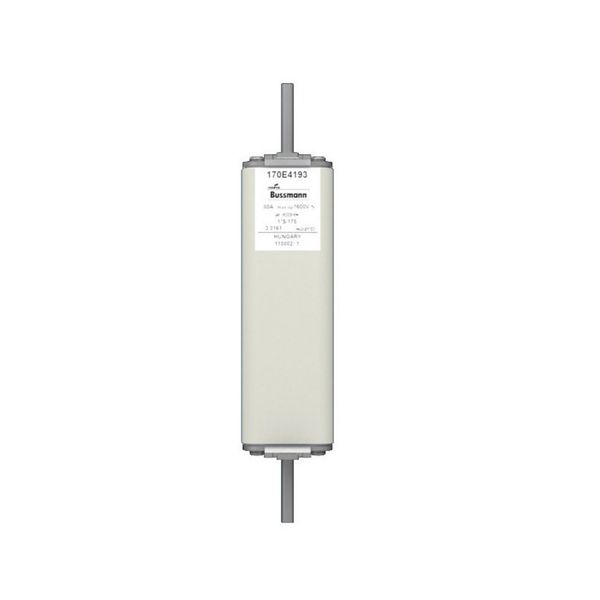 Fuse-link, high speed, 80 A, DC 1600 V, compact size 1, 43 x 58 x 207 mm, aR, IEC, with indicator image 4