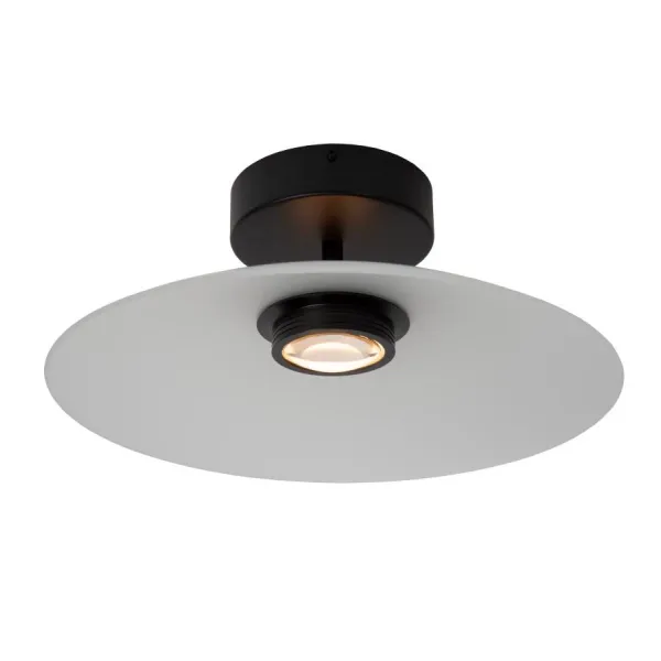 Lucide MENGA - Ceiling - Ø 40 cm - LED Dimb. - 1x10W 2700K - Opal image 1