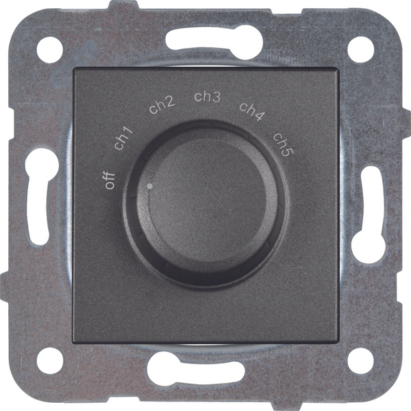 Karre Plus-Arkedia Dark Grey Channel Selection Switch image 1