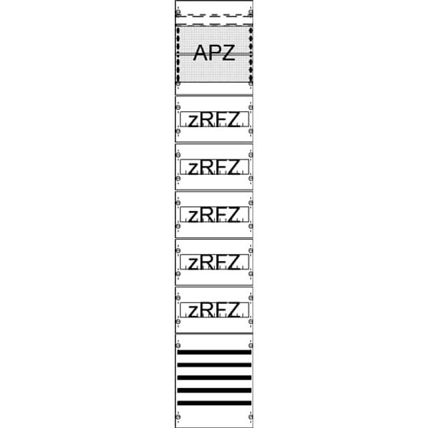 FV19SA2R5 Distribution panel , 1350 mm x 250 mm (HxW) image 29