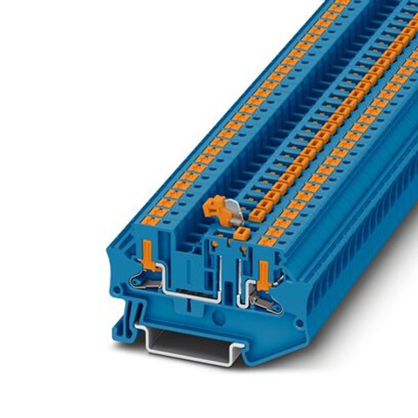 PTV 4-MT BU - Knife-disconnect terminal block image 4