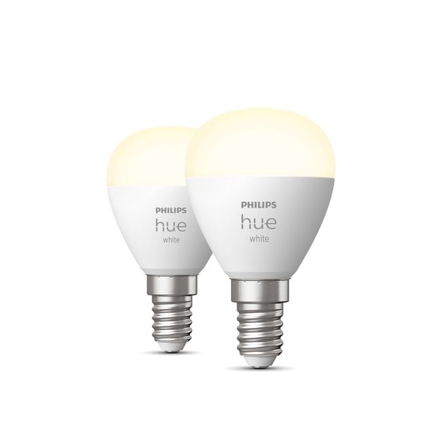 Philips HueW 5.7W Luster E14 EU 2p image 1