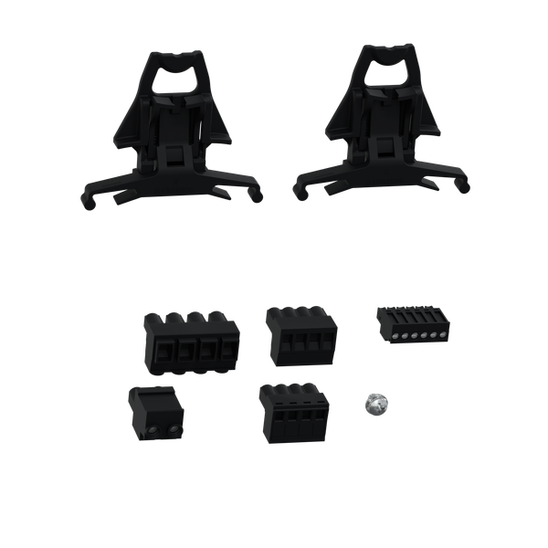 PowerLogic series input connector, ct screws and panel mounting hardware PM53xx image 3