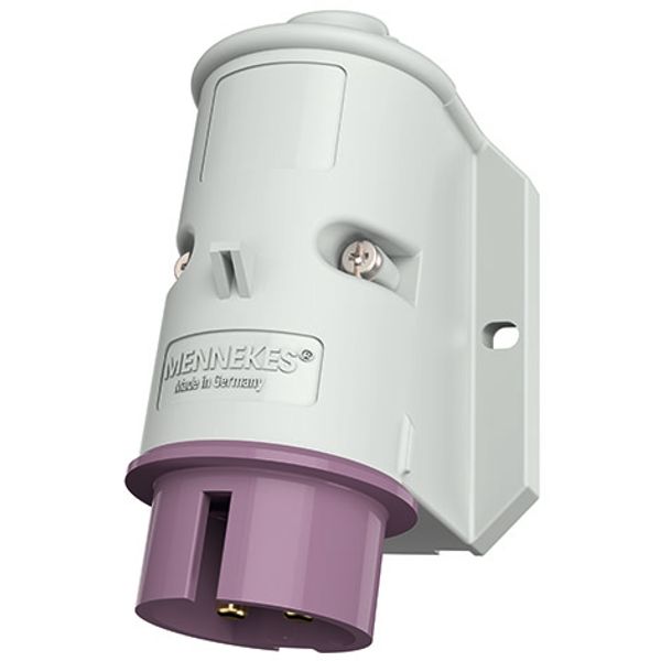 Wall mounted inlet, 16A2p0h, IP44 image 2