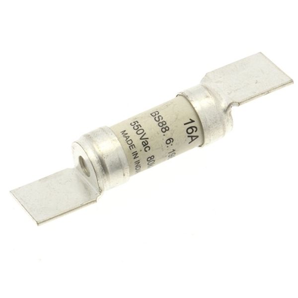 Fuse-link, LV, 16 A, AC 550 V, BS88/F2, 14 x 68 mm, gL/gG, BS image 3