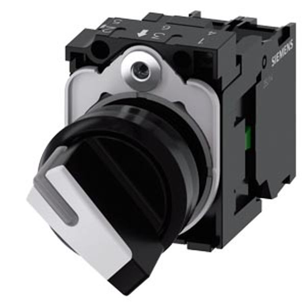 Selector switch, illuminable, 22 mm... image 1