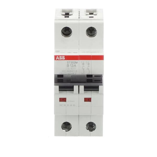 ST202M-B13 Miniature Circuit Breaker - 2P - B - 13 A image 1