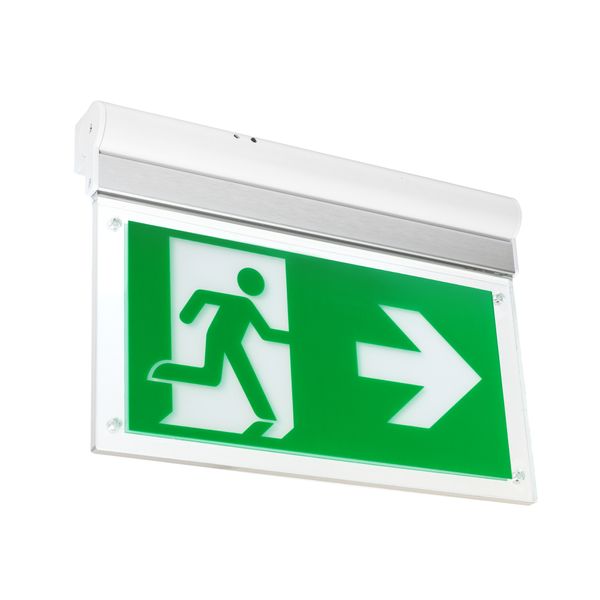 FLAG emergency lighting, surface IP20, 100lm-3h /Permanent+Self-testing image 1