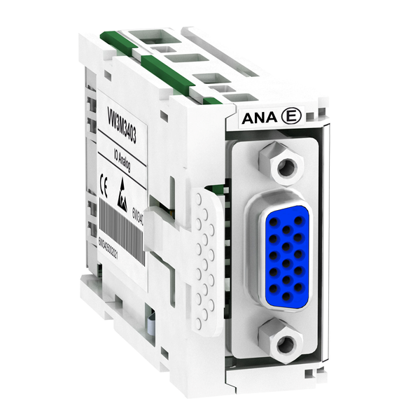 Encoder interface module, Lexium 32, card for analog output for machine and motor image 4