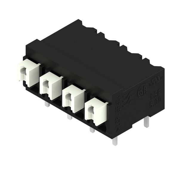 PCB terminal, 5.00 mm, Number of poles: 4, Conductor outlet direction: image 3