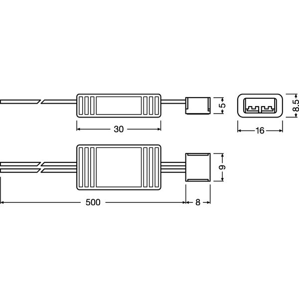 VALUE Flex IP00 Connection system -SC08-G2-C2PF-IP54-0500 image 2