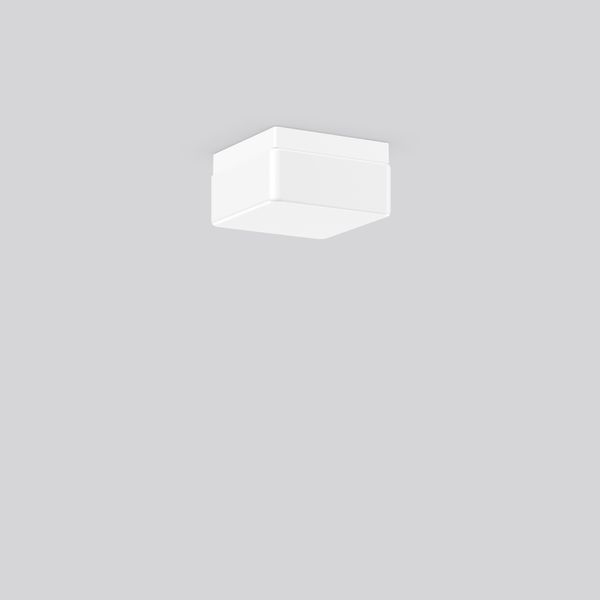 Quadrat, white, on/off Ceiling and wall luminaires, L 190 B 190 H 100, image 2