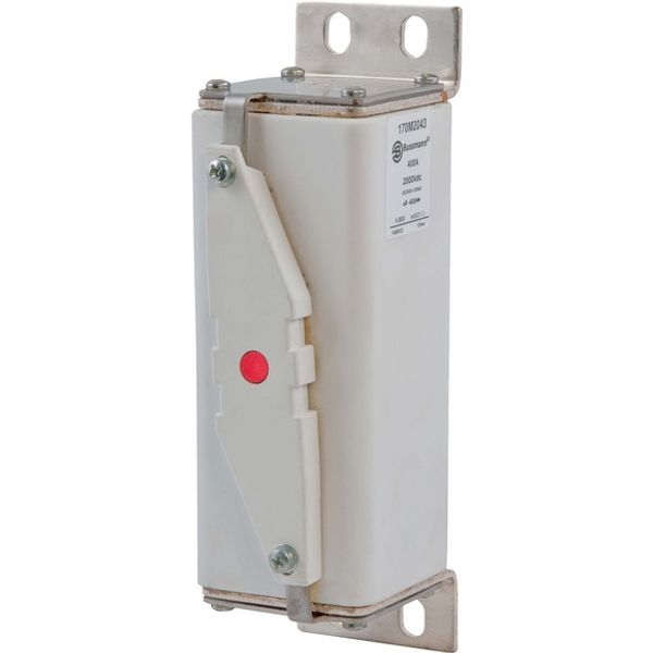 Fuse-link, high speed, 200 A, DC 2000 V, 65 x 89 x 213 mm, aR, IEC, with indicator image 1