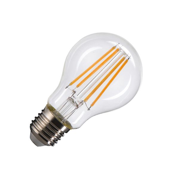 A60 E27, LED lamp transparent 7,5W 2700K CRI90 320ø image 1