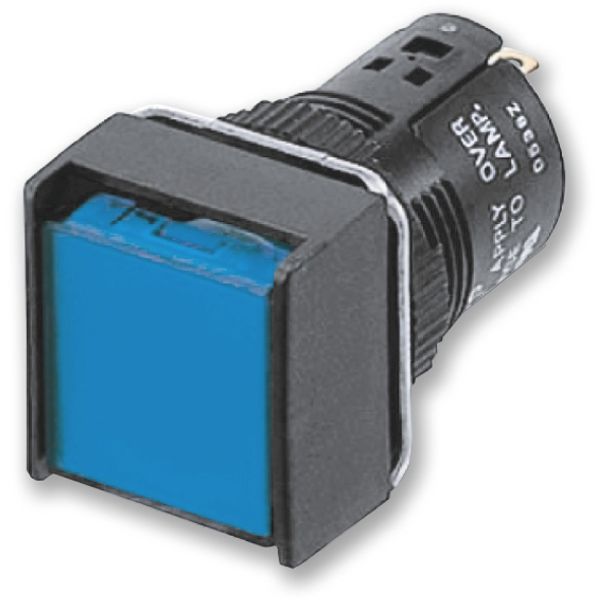 Indicator square, solder terminal, LED without Voltage, Reduction Unit image 1