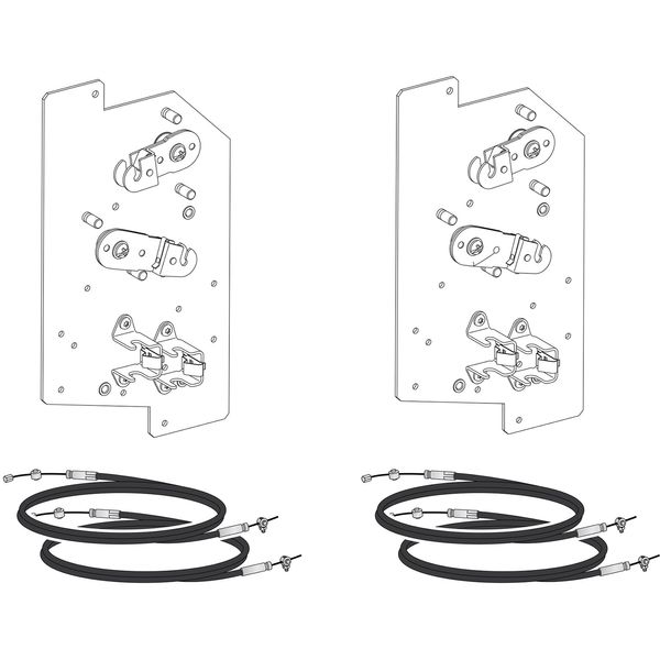 Cable interlocking - for MTZ2/MTZ3/NW fixed/drawout - spare part image 1