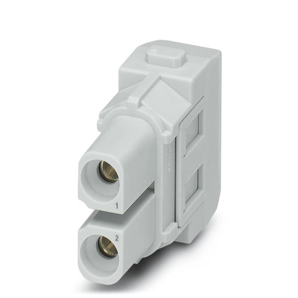 Module insert for industrial connector, Series: ModuPlug, Axial screw  image 1