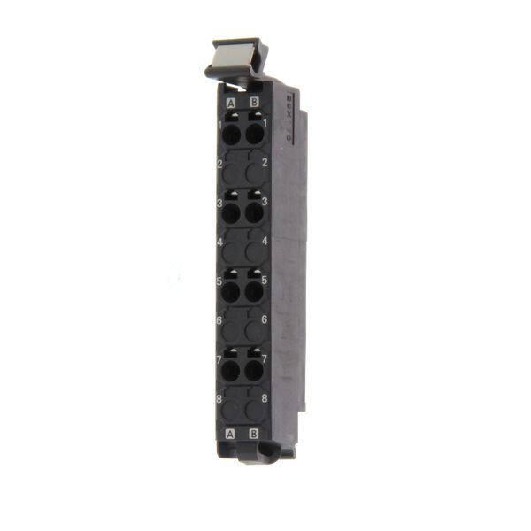 Replacement screwless push-in connector with 8 wiring terminals (marke image 2