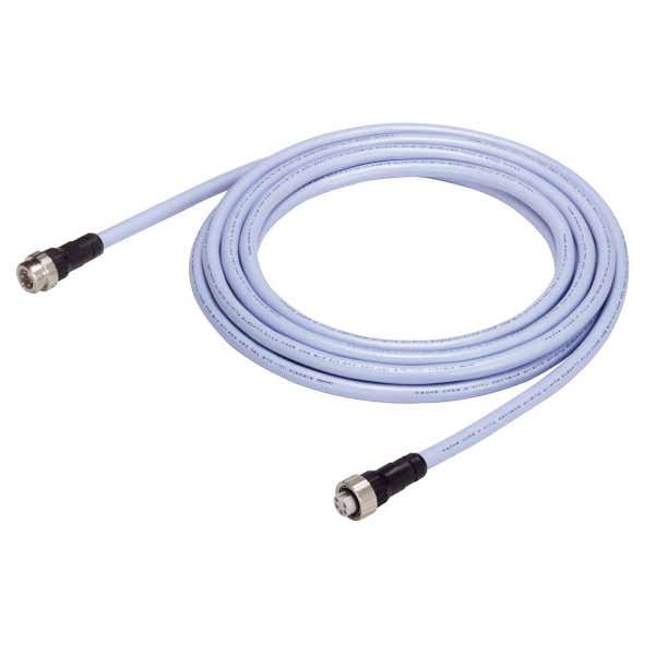 DeviceNet thick cable, straight 7/8" connectors (1 male, 1 female), 2 m DCA20008B image 1