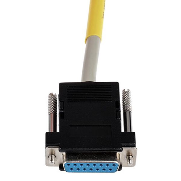 3-conductor through terminal block 2.5 mm² center marking orange image 2