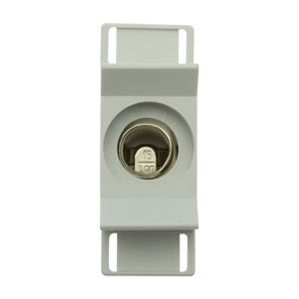 Fuse-base, LV, 16 A, AC 400 V, D01, 1P, IEC, screw mount, suitable wire  1.5 - 4 mm2 image 2