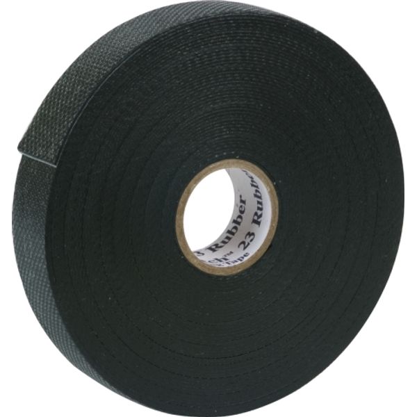 Self-bonding rubber tape W 19mm L 9.0m black image 1