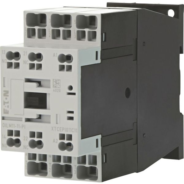 Contactor, 3 pole, 380 V 400 V 5 kW, 1 N/O, 1 NC, 42 V 50 Hz, 48 V 60 Hz, AC operation, Push in terminals image 14