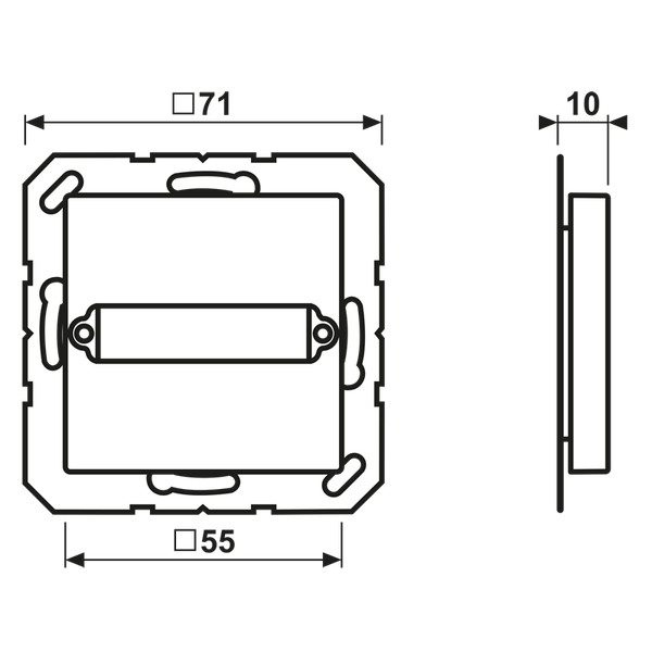 Centre plate A594-125ANM image 3