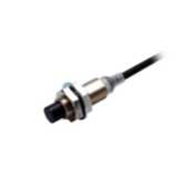 Proximity sensor, inductive, nickel-brass, short body, M12, unshielded E2EN0980M image 1