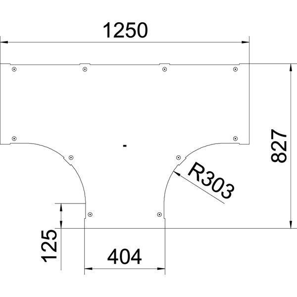 LTD 400 R3 FS Cover for T piece with turn buckle B400 image 2