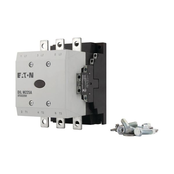 Contactor, 380 V 400 V 110 kW, 2 N/O, 2 NC, RDC 24: 24 - 27 V DC, DC operation, Screw connection image 8