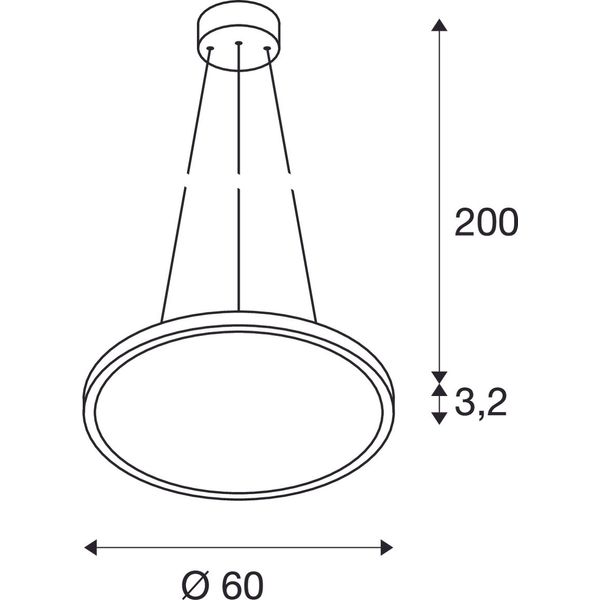 LED PANEL PL 3150lm 3000K 230V 110ø grey image 2