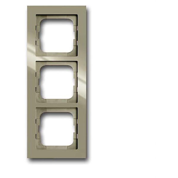 1723-299 Cover Frame Busch-axcent® maison-beige image 1