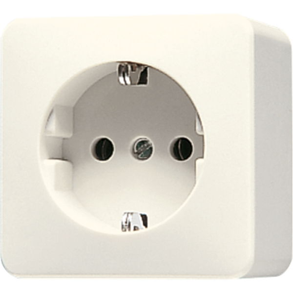 SCHUKO® socket, 47 mm high 620A image 1